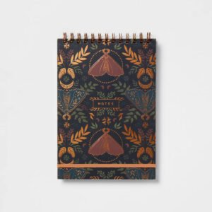 Nature Print Spiral Journal – Copper Foil Hardcover