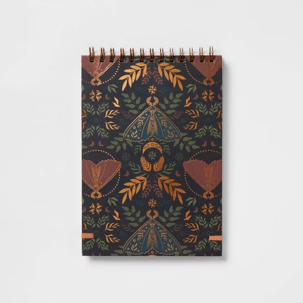 Nature Print Spiral Journal – Copper Foil Hardcover - Image 3
