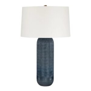 Hopkins 28" Table Lamp, Patina Brass Finish