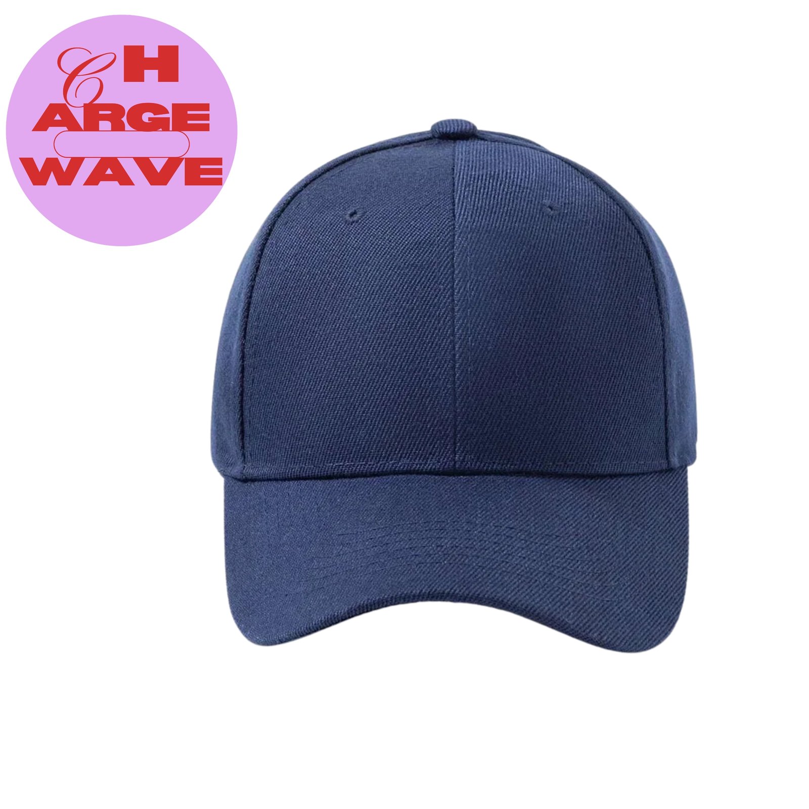 ChargeWave Basic Navy Blue Cap – Adult Unisex, Stylish & Versatile Everyday Headwear (USA)