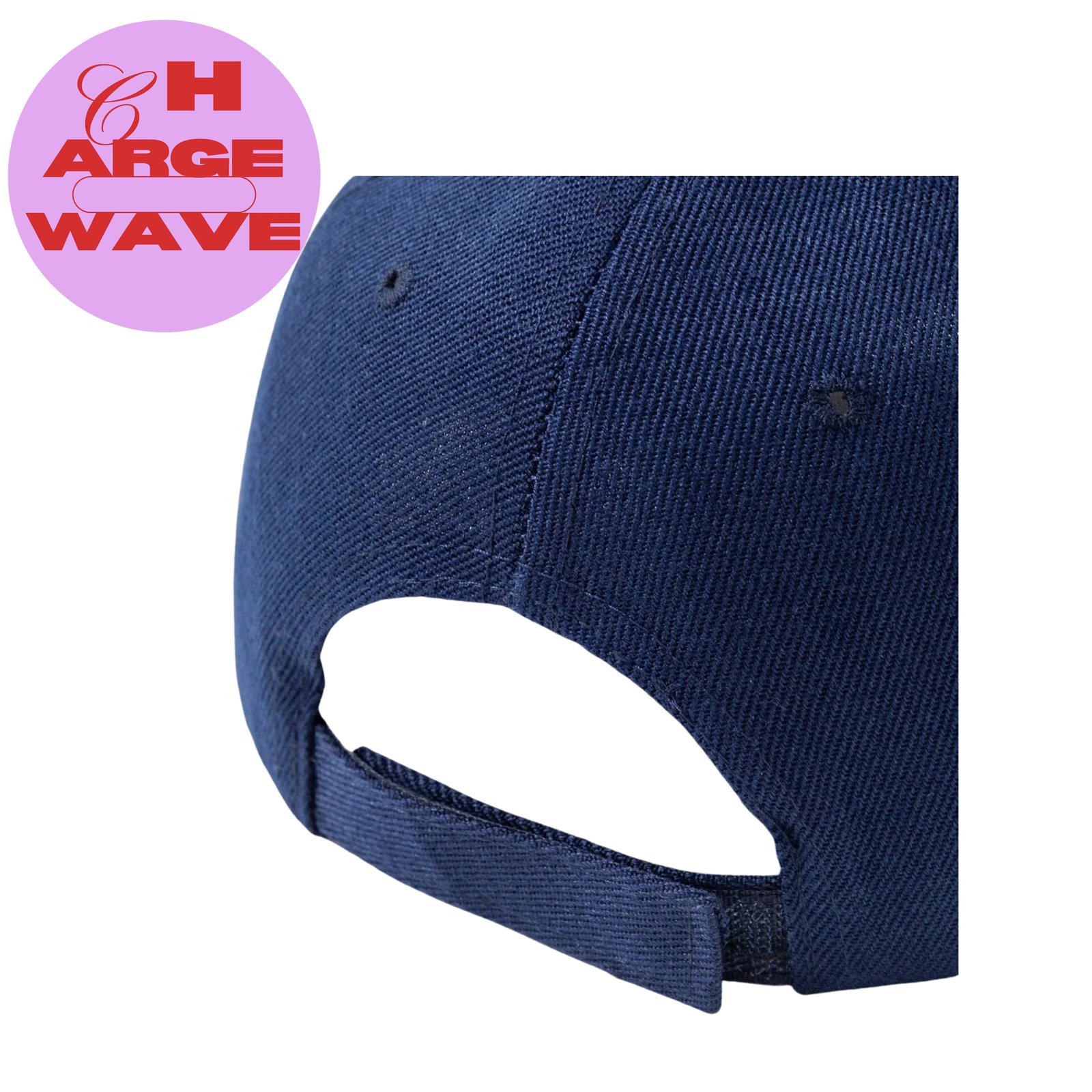 ChargeWave Basic Navy Blue Cap – Adult Unisex, Stylish & Versatile Everyday Headwear (USA) - Image 2
